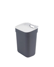 Kildesorteringsbøtte Curver grå 10 liter 